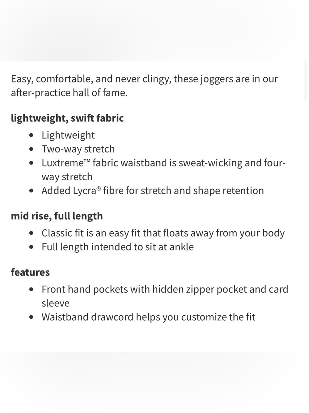 Lululemon Dance Studio Mid-Rise Jogger *Full Length - Picture 3 of 10